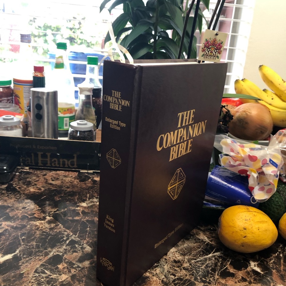 The Companion Bible - Brown Hardcover Reference Edition 1910 by Kregel